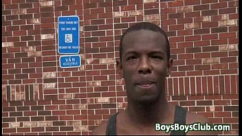 Preview 1 of Trisha Nice Fuck - White Gay Dude Has Some Manly Fun With A Black Guy 20