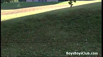 Preview 2 of Png School Mery Kuap - White Gay Dude Has Some Manly Fun With A Black Guy 13