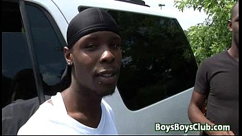 Preview 1 of Madison Lee Blackmail - White Gay Dude Has Some Manly Fun With A Black Guy 27