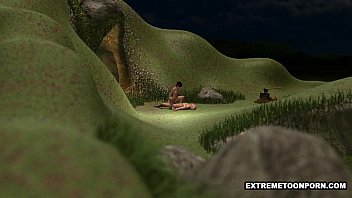 Preview 2 of Hq Slave - Tasty 3D Cartoon Babe Getting Fucked Outdoors