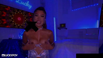 Preview 1 of Festival In Tent - Creampie For Dirty Talking Arab Slut Marina Maya