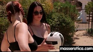 Preview 2 of Jav Lesbo Soap - Sexy girl gives big tits lesbian an orgasm 17