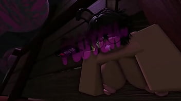 Preview 1 of Amateur Curvy Milf - i fucked a cheating bunny (Roblox)