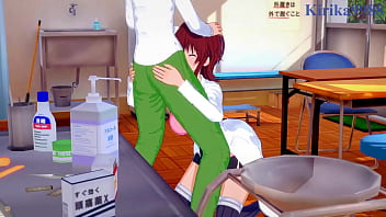Preview 1 of Noice Pussyi With Hard Cock - Ryouko Mikado and Tearju Lunatique and Rito Yuki intense sex. - To Love Ru Hentai