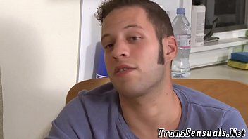 Preview 1 of Very Young Mature - Ts blonde gets ass rimmed