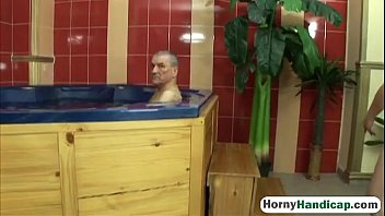 Preview 1 of 8 Year Gril Sexy - One armed guy fucks MILF bitch