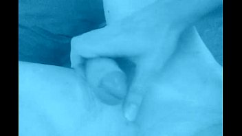 Preview 4 of Amateur Spay - Blue boy filming and touching himself