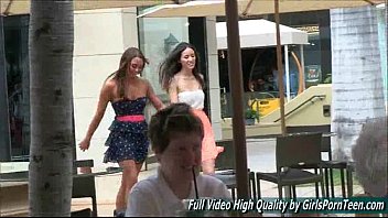 Preview 3 of Tied And Vib - Mary and Aubrey I lesbians petite public tits flashing pussy