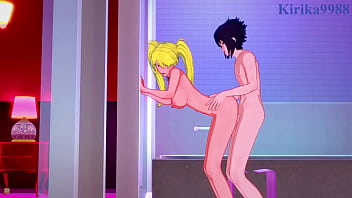 Preview 4 of Drinking Indians - Sakura Haruno and Naruko Uzumaki and Sasuke Uchiha intense sex. - Naruto Hentai