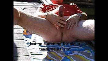 Preview 4 of Finger Masturbate Hidden - oUTDOOR pIGGY