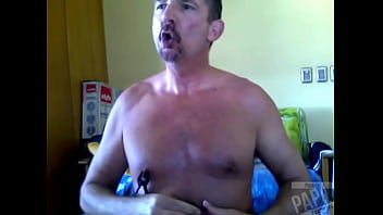 Preview 2 of X Files Xxx Parody - Flashback to 2017 and Pervy PapiFachero was showing a friend his nipple clamps from Fort Troff,  these are awesome with ju ...