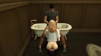 Preview 1 of Xxx Dannayalejo - The Sims 4 Blowjob