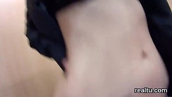 Preview 2 of Fate Girls Sax - Charming czech teen is tempted in the mall and screwed in pov