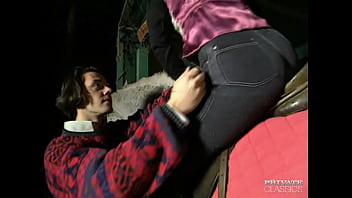 Preview 1 of The Best Ofwest - Claire Enjoys Anal Sex with a Good Stud in a Stable