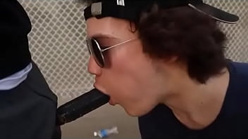 Preview 4 of Gay Screams Too Much - Short Haired dude sucks his friend dick out in full HD