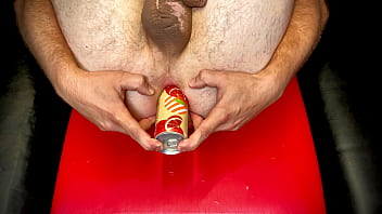 Preview 3 of Cumsgerman Blowjobs Baby - A can of cool drink,  right in the anus! How do you like it?