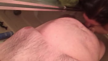 Preview 1 of Tight Girl - Blowjob from wife while im in the shower