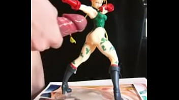 Preview 3 of Long Hair Mujra - Action Figure Cumshot 15