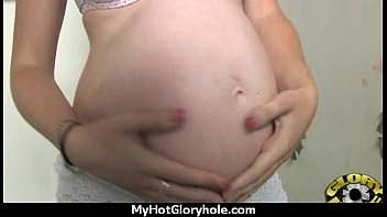 Preview 2 of Cum On Caro An Mom - Hot couple having oral sex in gloryhole interracial 12