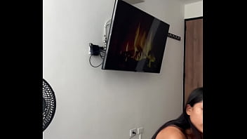Preview 1 of Anu Web - cute brunette enters her stepbrother&#039_s room and gives him a sloppy blowjob -amateur couple- nysdel