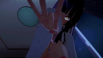 Preview 1 of Lesbian Group Sex - Goth Girlfriend fucks you in Cowgirl position at night