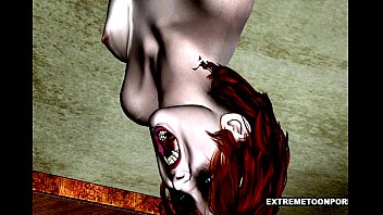 Preview 2 of African Amhara - 3D Vampire Vixen Riding a Horny Stud&#039_s Hard Cock