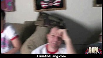 Preview 4 of Last Teen - Cum Slut Introduced To Bukkake 11