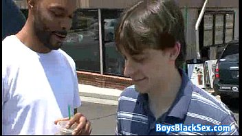 Preview 2 of Joio Kiss Hb - Blacks On Boys - Gay Hardcore Bareback Interracial Porn Video 12