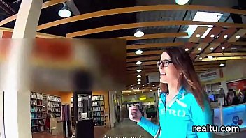 Preview 3 of Crossdressing Femmenized Cuckold - Exquisite czech nympho was teased in the mall and drilled in pov
