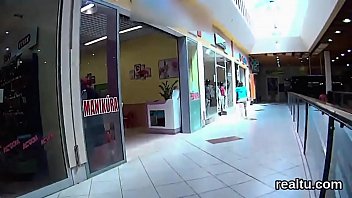 Preview 1 of Crossdressing Femmenized Cuckold - Exquisite czech nympho was teased in the mall and drilled in pov