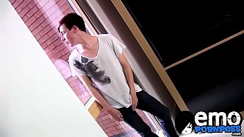 Preview 1 of Asuka Zora - Jamie Smythe jerks off his emo dick until cum splash out