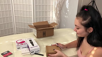 Preview 3 of Straight Frat Boys Forced Suck - Lovense Cam Toys Review and Unboxing