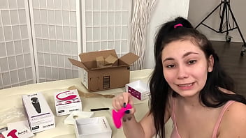 Preview 4 of Straight Frat Boys Forced Suck - Lovense Cam Toys Review and Unboxing