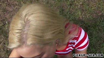 Preview 2 of Manitoba Sex Videos - Blondie Eurobabe Nesty public fucking