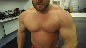 Preview 3 of Skinny 18 Yo Boys Femdom - Hot Jay MUscle Rip shirt