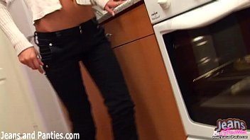 Preview 1 of Oral In Shop - God,  these skinny jeans might be a little tight