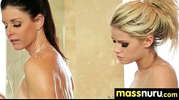 Preview 1 of Small Of Cock - Nuru Massage Ends with a Hot Shower Fuck 13