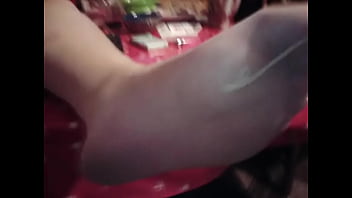 Preview 1 of Hijba Sex - white pantyhose