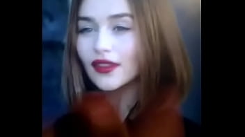 Preview 1 of Girls Xex Water - Emilia Clarke Cum Tribute