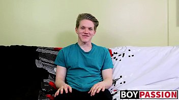 Preview 2 of Big Sex Milk Squirting - Taylor Tyce gets a naked cock in his ass after an interview
