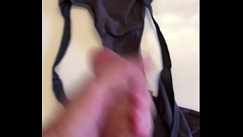 Preview 3 of Sofiacortez - Cumming On My Wife&#039_s Panties