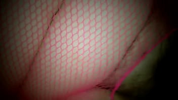 Preview 1 of Sekse Mom And Boy - Bbw pink fishnets creampie
