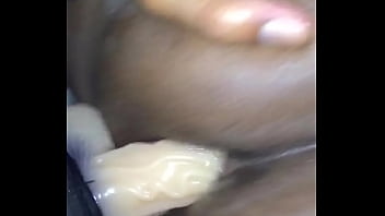 Preview 2 of Dominaton Squirt - Fucking my boyfriend with a strap on dildo