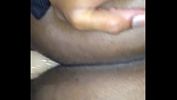 Preview 4 of Dominaton Squirt - Fucking my boyfriend with a strap on dildo