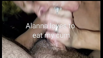 Preview 2 of Girl Sleep Bro Sex - Alanna luvs to eat my cum