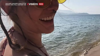 Preview 1 of Japan Mom Sez - Trip incrivel com brincadeira em publico em Ilhabela - Alemaohub