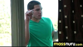 Preview 1 of Smally Boy Tube - Babe Hottie Slippery Nuru Massage 14
