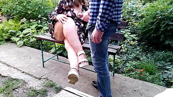 Preview 2 of Teens Anal Deep - I took my dick out in front of my mother-in-law and came on her bare legs