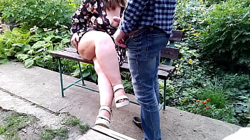 Preview 3 of Teens Anal Deep - I took my dick out in front of my mother-in-law and came on her bare legs