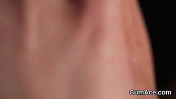 Preview 4 of Big Diggi - Wicked centerfold gets jizz load on her face eating all the juice